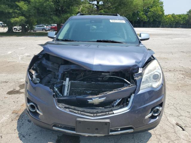 2GNFLFE35D6352194 - 2013 CHEVROLET EQUINOX LTZ BLUE photo 5