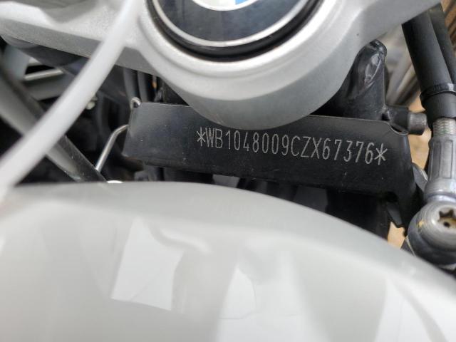 WB1048009CZX67376 - 2012 BMW R1200 GS ADVENTURE Մոխրագույն լուսանկար 9