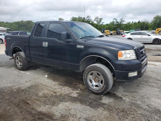 1FTRX12W15KC46254 - 2005 FORD F150 BLACK photo 4