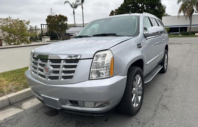 1GYS3AEF1ER139974 - 2014 CADILLAC ESCALADE GRAY photo 2