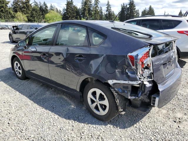 JTDKN3DU1D1619845 - 2013 TOYOTA PRIUS GRAY photo 2