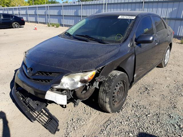JTDBU4EE1B9160881 - 2011 TOYOTA COROLLA BASE GRAY photo 2