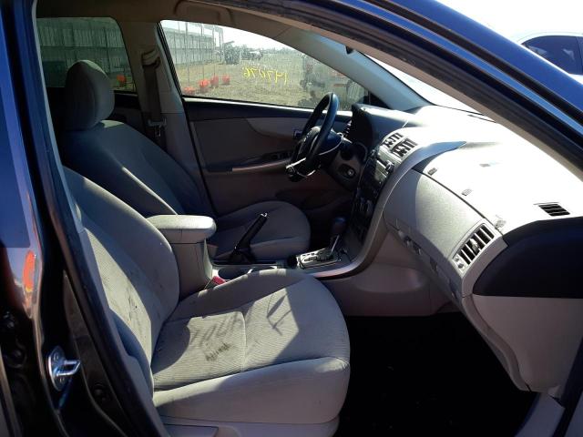JTDBU4EE1B9160881 - 2011 TOYOTA COROLLA BASE GRAY photo 5