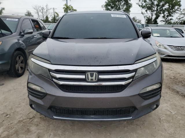 5FNYF6H99GB060216 - 2016 HONDA PILOT TOURING GRAY photo 5