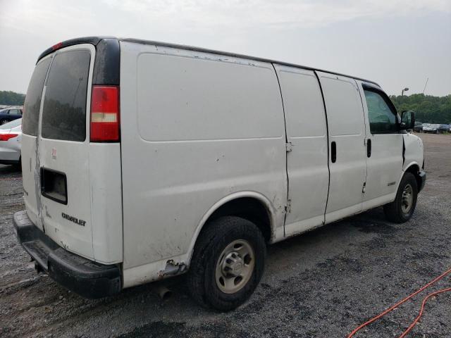 1GCGG25V751229125 - 2005 CHEVROLET EXPRESS G2 WHITE photo 3