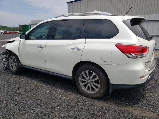 5N1AR2MN4FC710260 - 2015 NISSAN PATHFINDER S WHITE photo 2