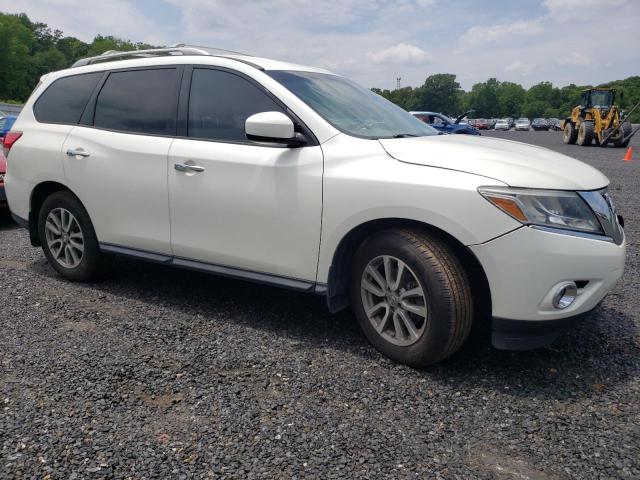 5N1AR2MN4FC710260 - 2015 NISSAN PATHFINDER S WHITE photo 4