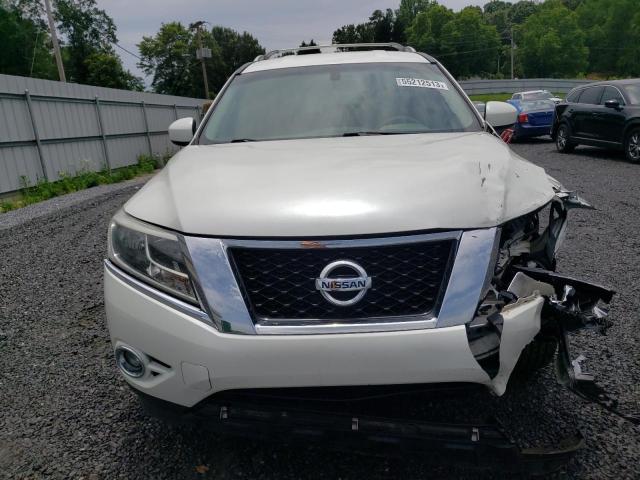5N1AR2MN4FC710260 - 2015 NISSAN PATHFINDER S WHITE photo 5
