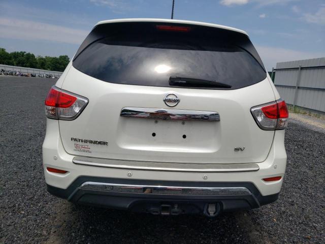 5N1AR2MN4FC710260 - 2015 NISSAN PATHFINDER S WHITE photo 6