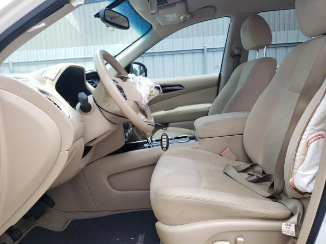 5N1AR2MN4FC710260 - 2015 NISSAN PATHFINDER S WHITE photo 7