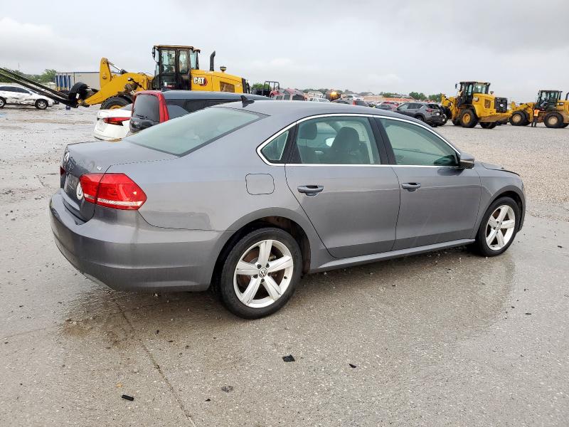 1VWBH7A32CC017658 - 2012 VOLKSWAGEN PASSAT SE Grau Foto 3