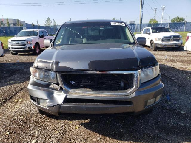 2HJYK16569H003382 - 2009 HONDA RIDGELINE RTL GRAY photo 5