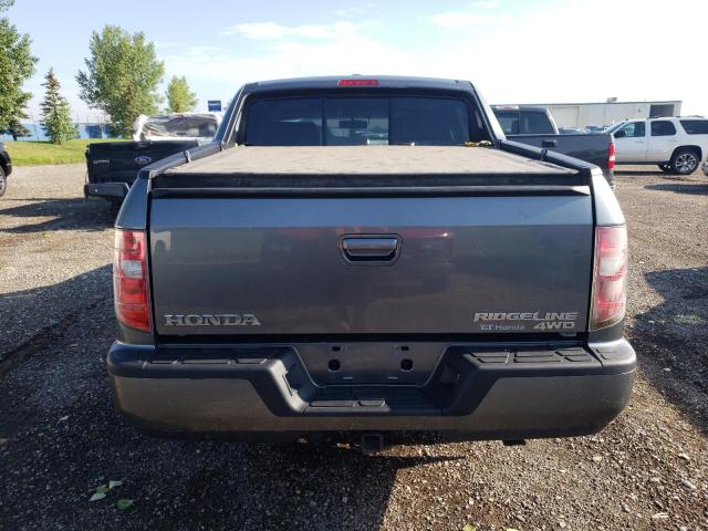 2HJYK16569H003382 - 2009 HONDA RIDGELINE RTL GRAY photo 6