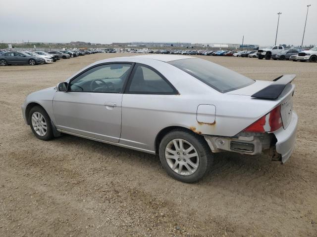 1HGEM22992L819402 - 2002 HONDA CIVIC EX SILVER photo 2