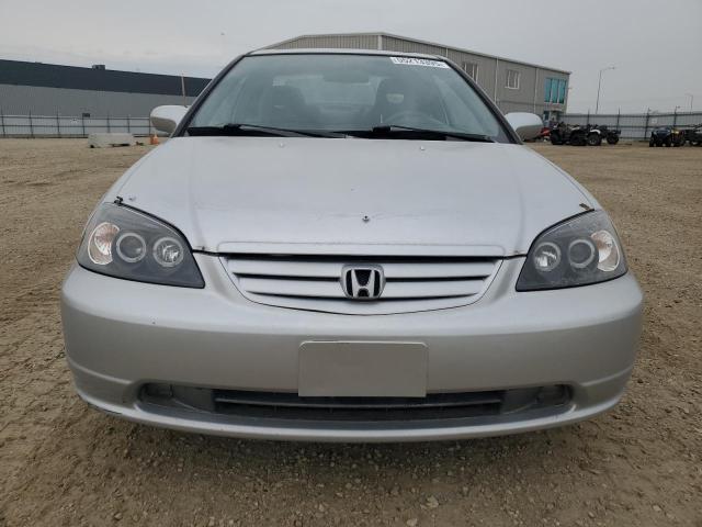 1HGEM22992L819402 - 2002 HONDA CIVIC EX SILVER photo 5