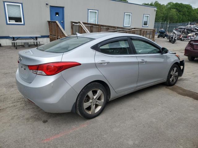 5NPDH4AE6CH122459 - 2012 HYUNDAI ELANTRA GLS SILVER photo 3