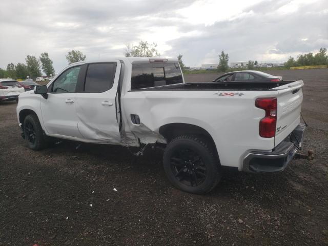 3GCPDDEK3NG614127 - 2022 CHEVROLET SILVERADO K1500 LT WHITE photo 2