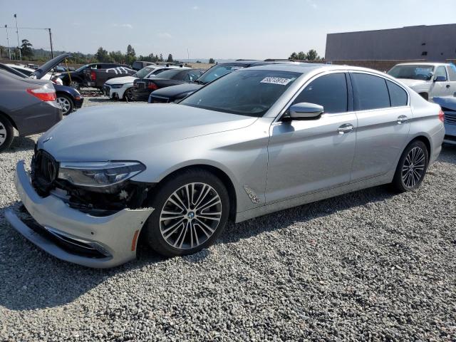 WBAJE5C36HG916478 - 2017 BMW 540 I SILVER photo 1