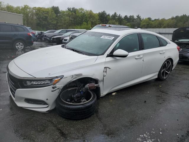 1HGCV2F39LA007041 - 2020 HONDA ACCORD SPORT WHITE photo 1