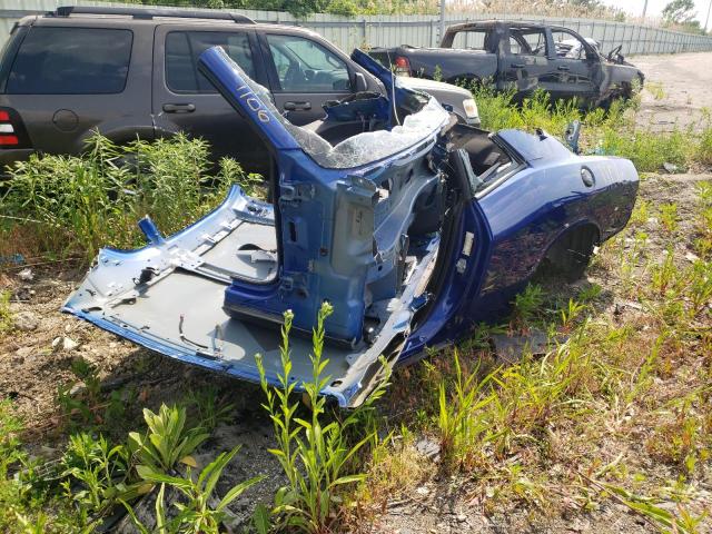 2C3CDZFJ9MH651106 - 2021 DODGE CHALLENGER R/T SCAT PACK BLUE photo 1