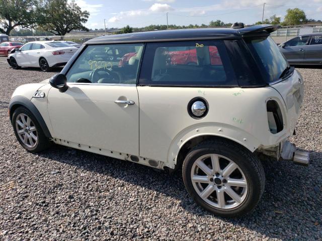 WMWSV3C58DT388857 - 2013 MINI COOPER S CREAM photo 2