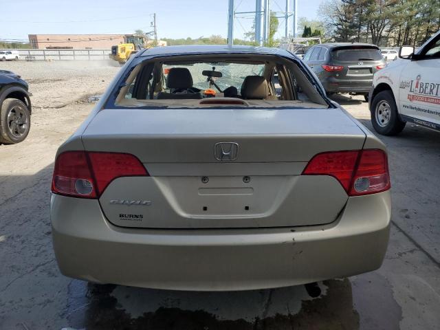 1HGFA16988L058498 - 2008 HONDA CIVIC EXL BEIGE photo 6