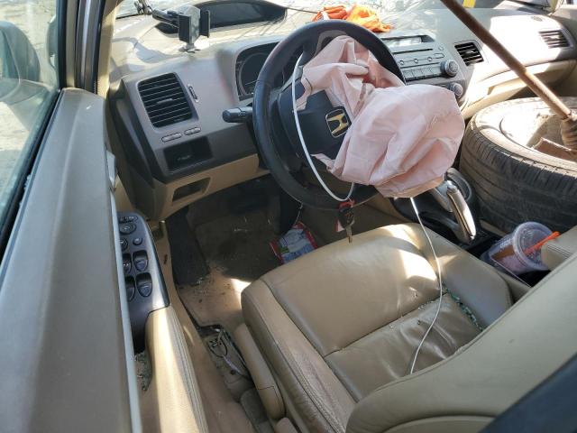 1HGFA16988L058498 - 2008 HONDA CIVIC EXL BEIGE photo 8