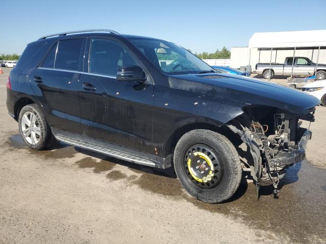 4JGDA5HBXDA098967 - 2013 MERCEDES-BENZ ML 350 4MATIC BLACK photo 4