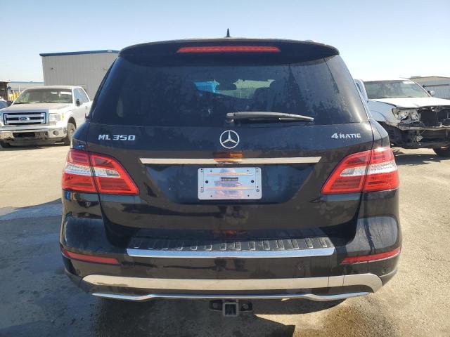 4JGDA5HBXDA098967 - 2013 MERCEDES-BENZ ML 350 4MATIC BLACK photo 6