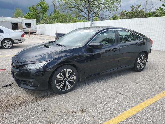 2HGFC1F74HH656853 - 2017 HONDA CIVIC EXL BLACK photo 1