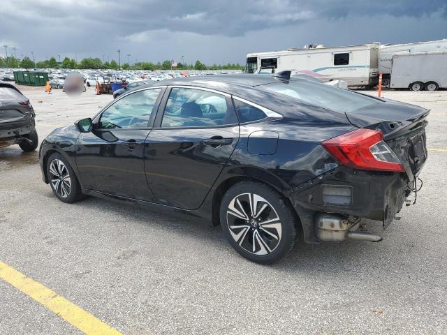 2HGFC1F74HH656853 - 2017 HONDA CIVIC EXL BLACK photo 2