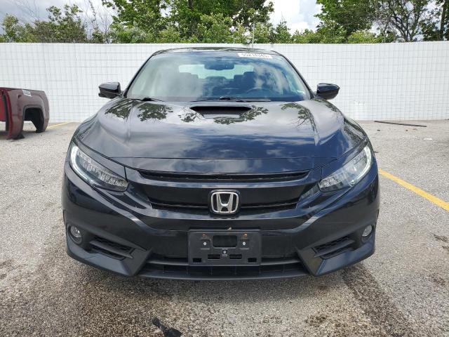 2HGFC1F74HH656853 - 2017 HONDA CIVIC EXL BLACK photo 5