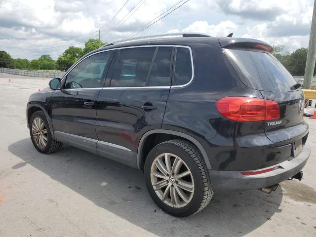 WVGAV3AX0EW548308 - 2014 VOLKSWAGEN TIGUAN S BLACK photo 2