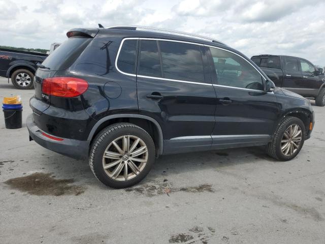 WVGAV3AX0EW548308 - 2014 VOLKSWAGEN TIGUAN S BLACK photo 3