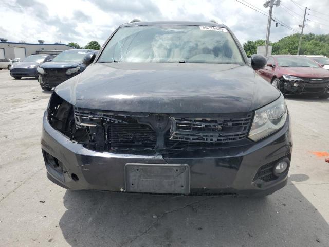 WVGAV3AX0EW548308 - 2014 VOLKSWAGEN TIGUAN S BLACK photo 5