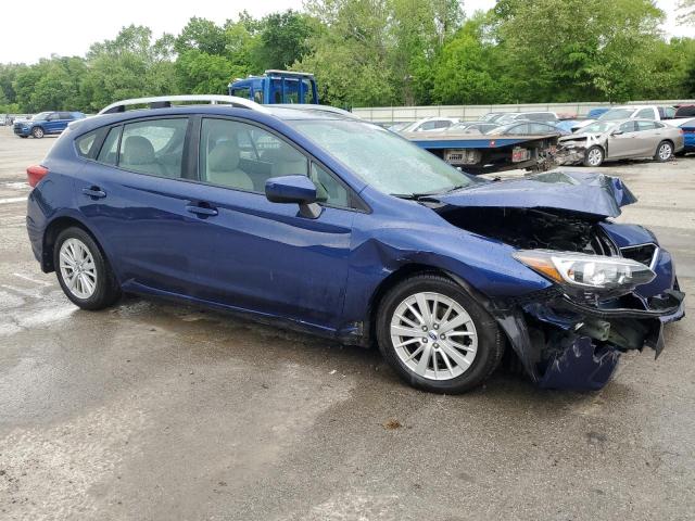 4S3GTAB63J3718087 - 2018 SUBARU IMPREZA PREMIUM BLUE photo 4