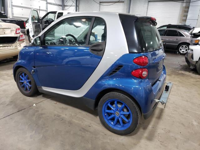 WMEEJ31X88K172214 - 2008 SMART FORTWO PURE BLUE photo 2