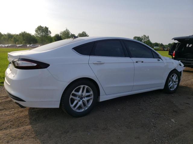 3FA6P0HD0ER396375 - 2014 FORD FUSION SE WHITE photo 3