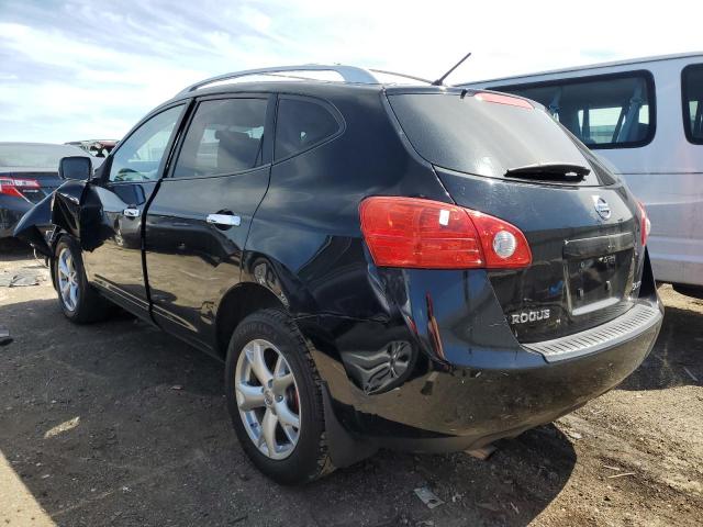 JN8AS5MV3AW139902 - 2010 NISSAN ROGUE S BLACK photo 2