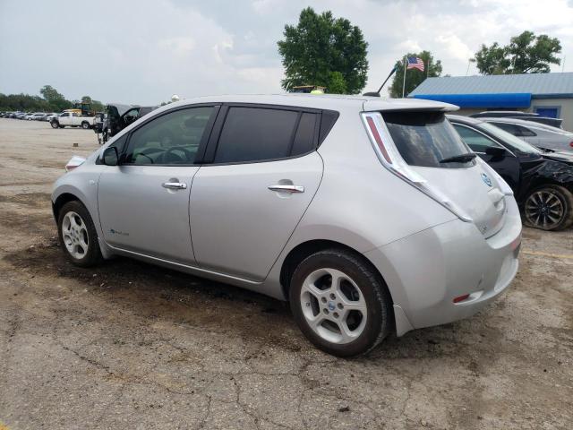 JN1AZ0CP4CT023919 - 2012 NISSAN LEAF SV SILVER photo 2