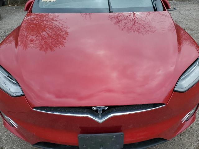 5YJXCAE23LF244401 - 2020 TESLA MODEL X RED photo 11