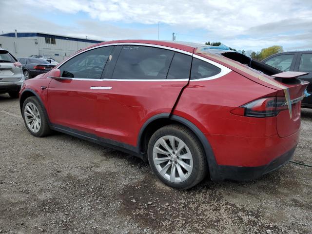 5YJXCAE23LF244401 - 2020 TESLA MODEL X RED photo 2