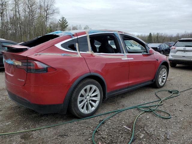 5YJXCAE23LF244401 - 2020 TESLA MODEL X RED photo 3