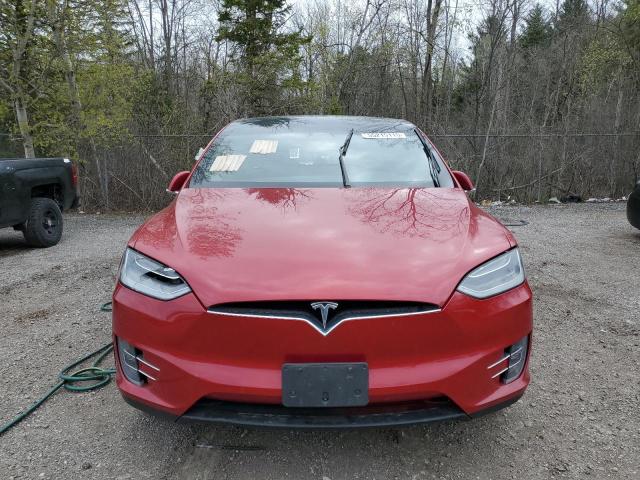 5YJXCAE23LF244401 - 2020 TESLA MODEL X RED photo 5