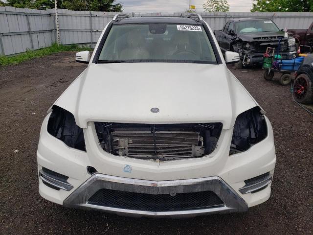 WDCGG0EB5FG377812 - 2015 MERCEDES-BENZ GLK 250 BLUETEC WHITE photo 5