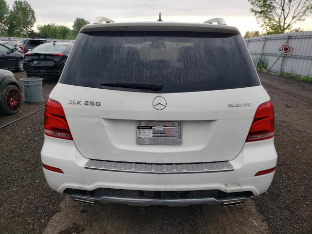 WDCGG0EB5FG377812 - 2015 MERCEDES-BENZ GLK 250 BLUETEC WHITE photo 6