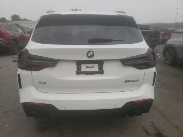 5UX83DP09P9R62891 - 2023 BMW X3 XDRIVEM40I WHITE photo 6