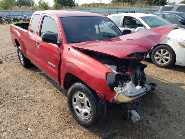 5TETX22N55Z010690 - 2005 TOYOTA TACOMA ACCESS CAB წითელი ფოტო 4