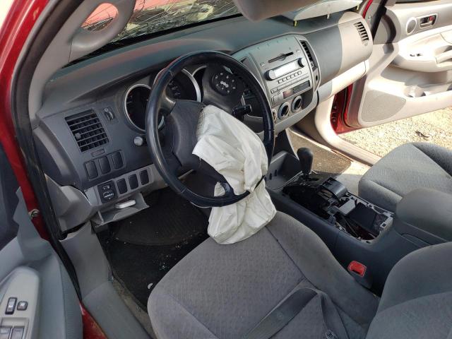 5TETX22N55Z010690 - 2005 TOYOTA TACOMA ACCESS CAB წითელი ფოტო 8