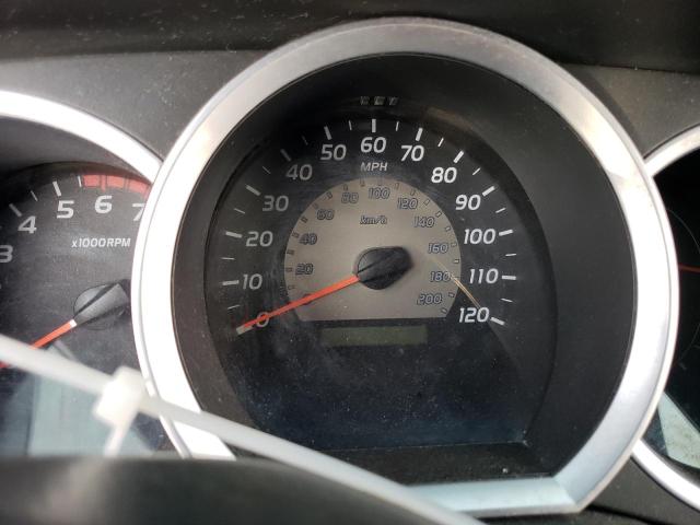 5TETX22N55Z010690 - 2005 TOYOTA TACOMA ACCESS CAB წითელი ფოტო 9